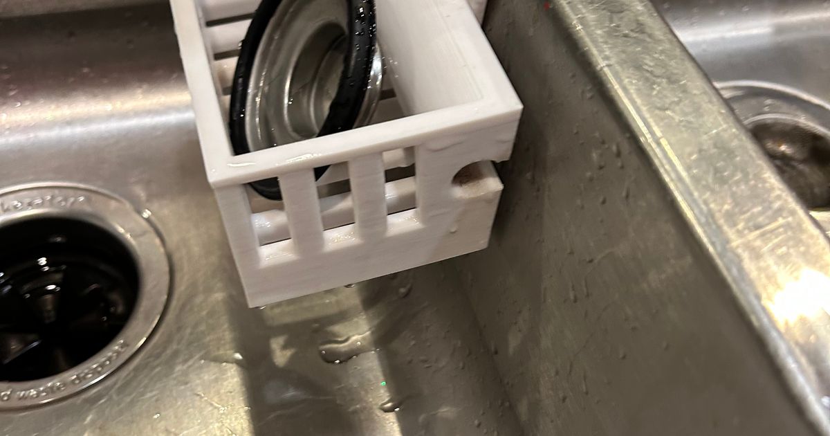 Double Sink Basket by FunctionalPrintGuy Download free STL model