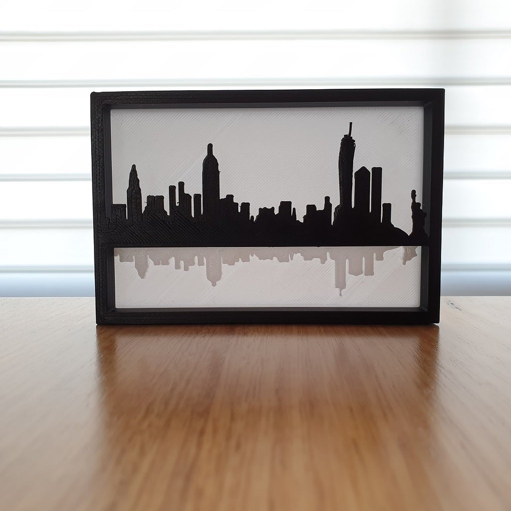 Silhouette City Skylines (several designs) by 3DPrintBunny | Download ...