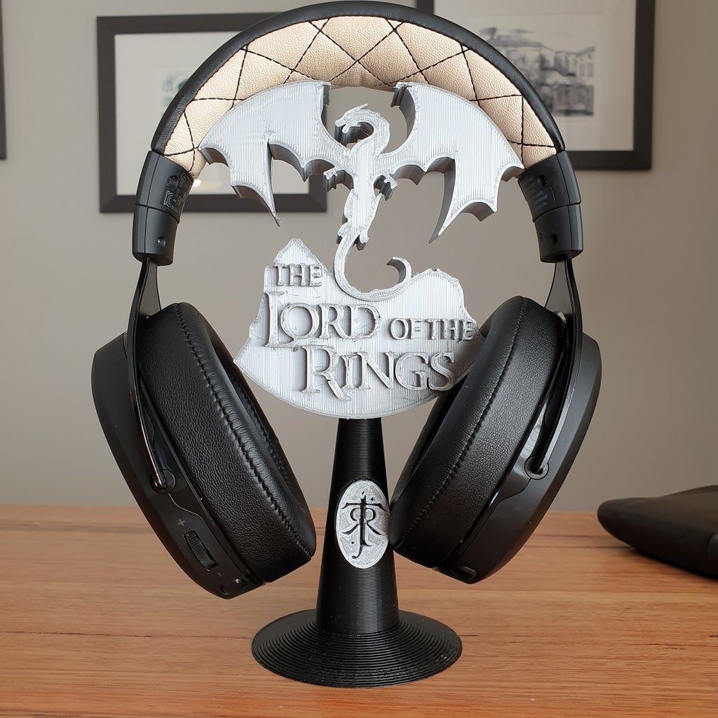 Lord of the Rings Headphone Stand by 3DPrintBunny Download free STL
