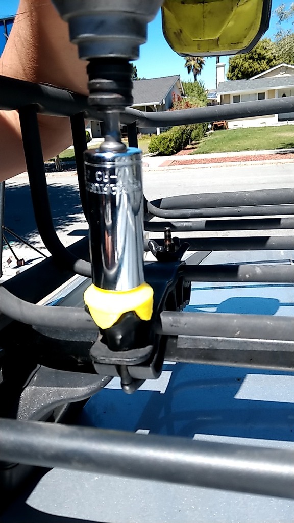 car roof rack ubolt clamp wingnut socket bit by MT Download free STL model