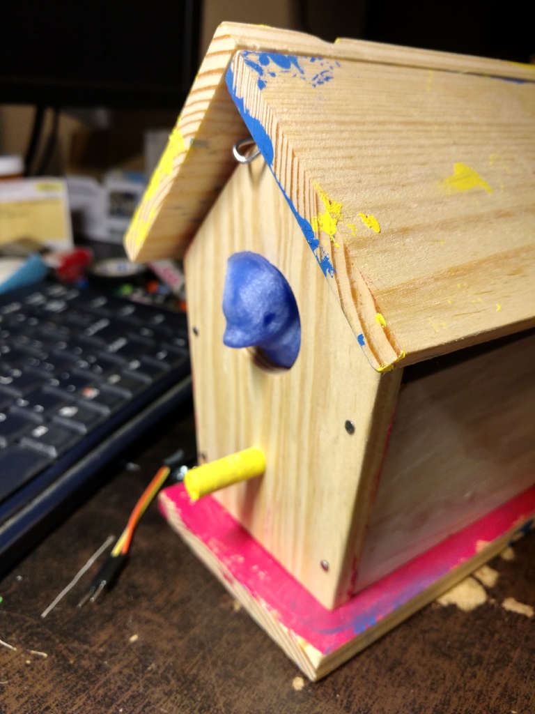 Miniatura 3 do modelo 3D blue jay