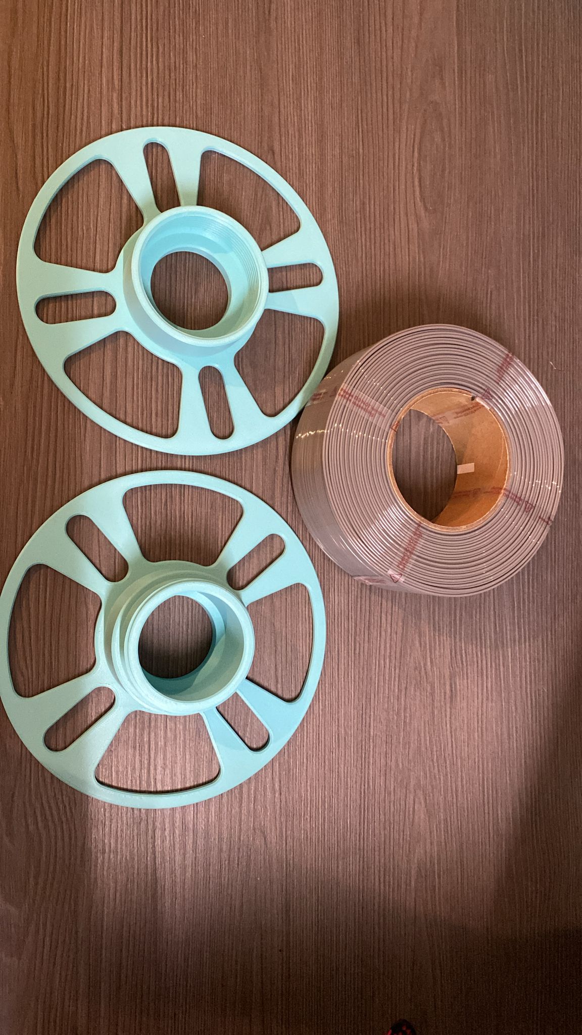 Reusable spool for Bambu Lab filament