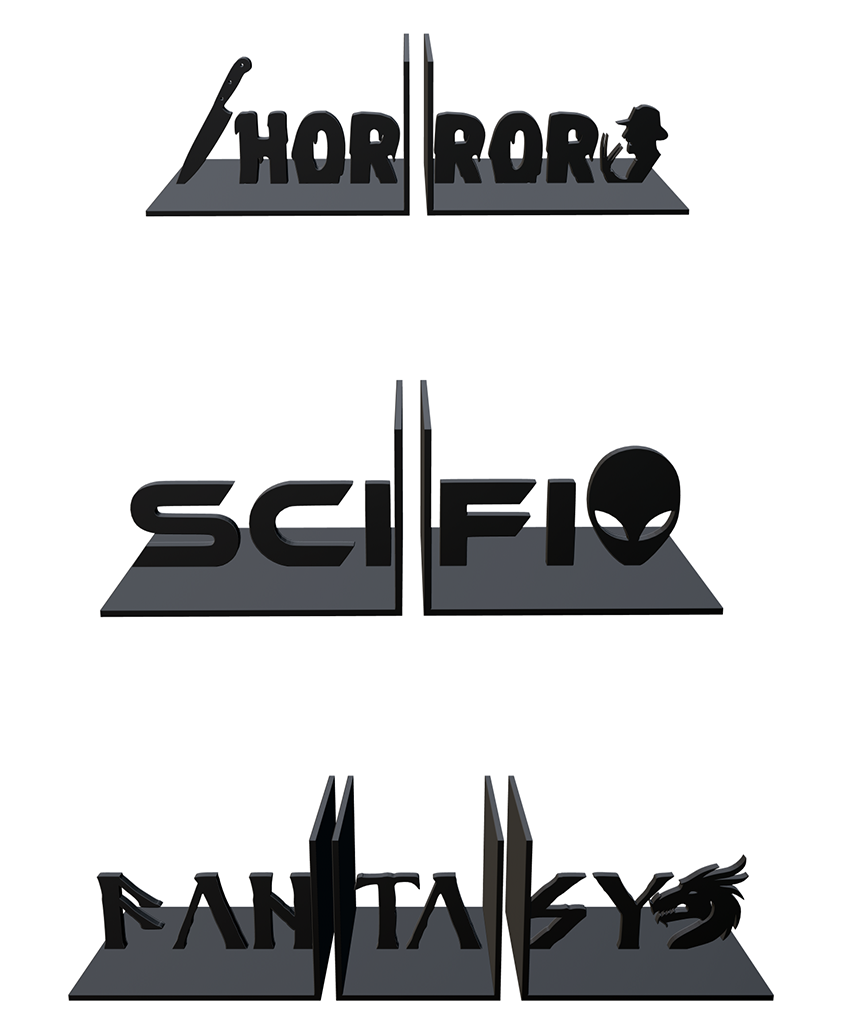 Thmeatic bookend - pack 3