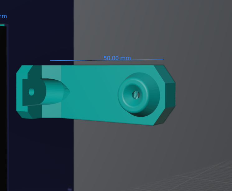 Miniatura 6 do modelo 3D Reverse Bowden Mount