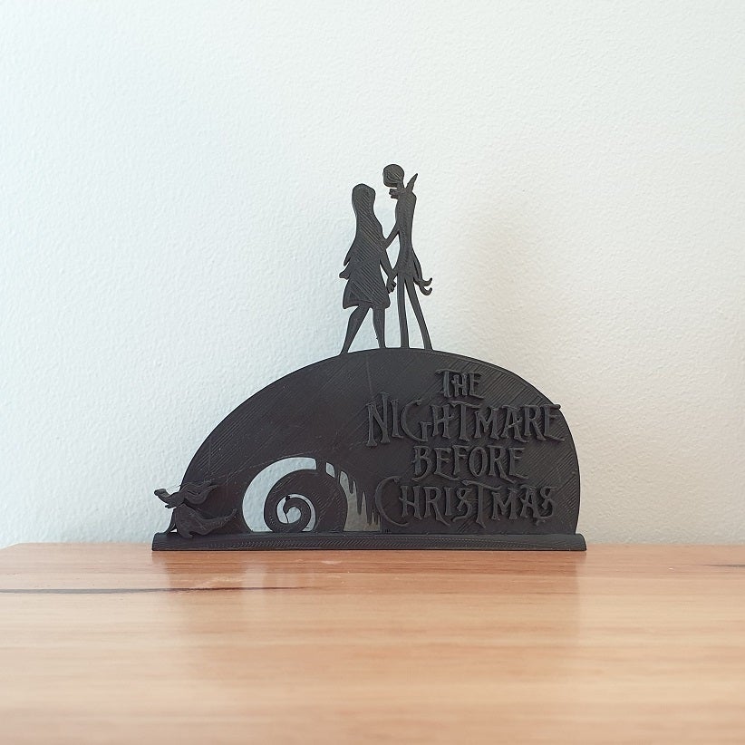 Nightmare Before Christmas Ornament by 3DPrintBunny | Download free STL model | Printables.com nightmare-before-christmas-ornament-by-3dprintbunny-download-free-stl-model-printables-com