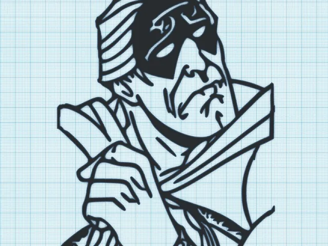 CAPTAIN SUNSHINE - VENTURE BROS - WALL ART