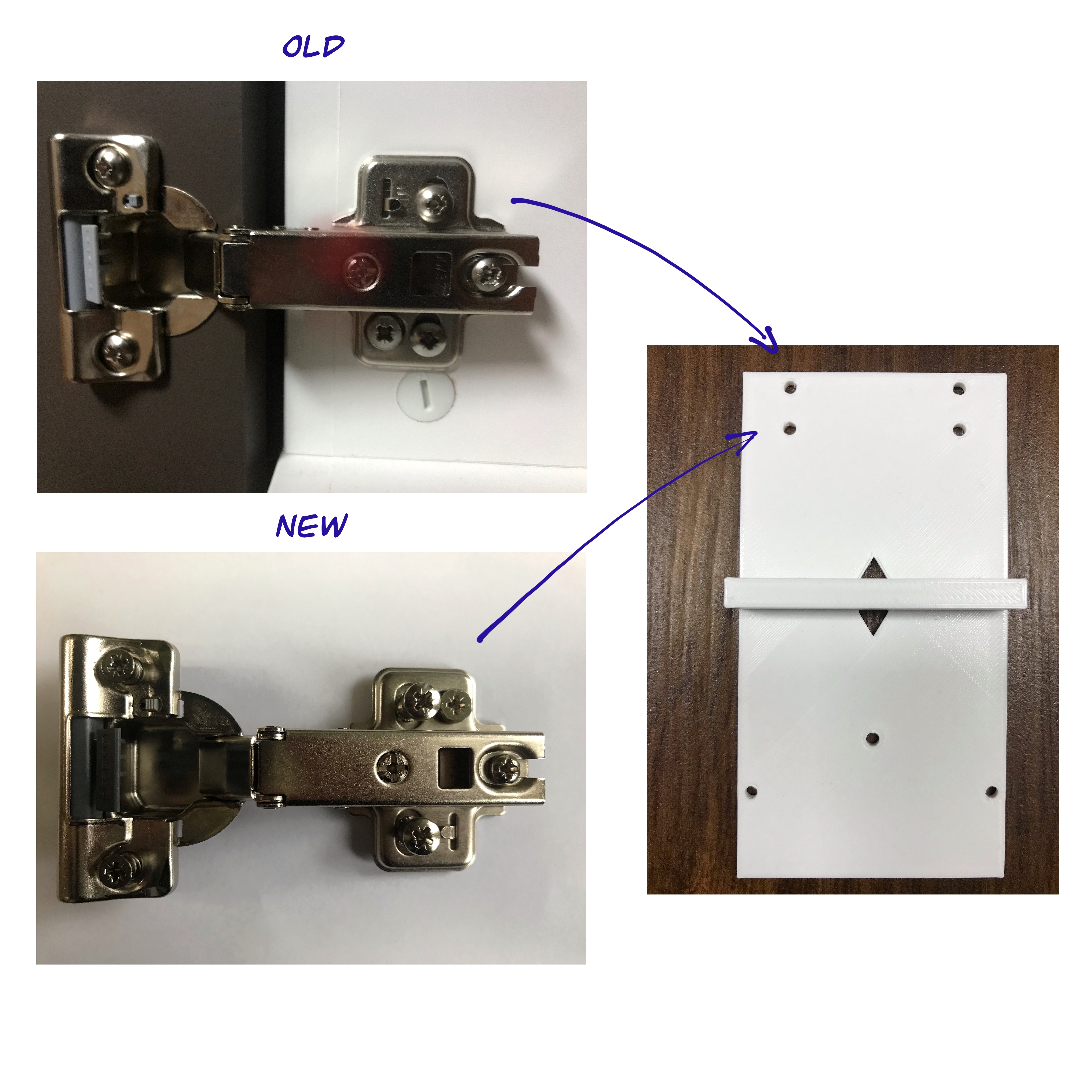 IKEA Komplement hinge drill-hole marker — miniatura 3