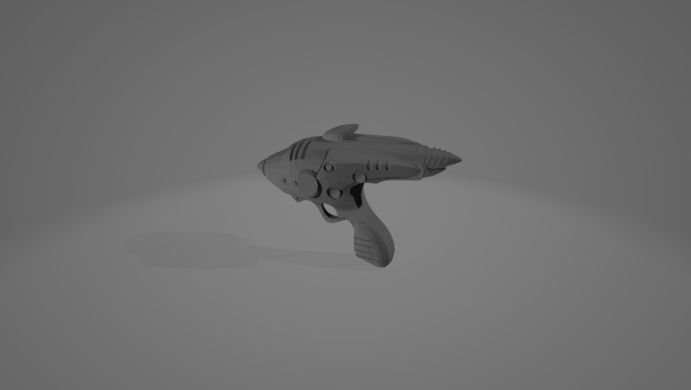 Short-barrel alien blaster from Fallout 4
