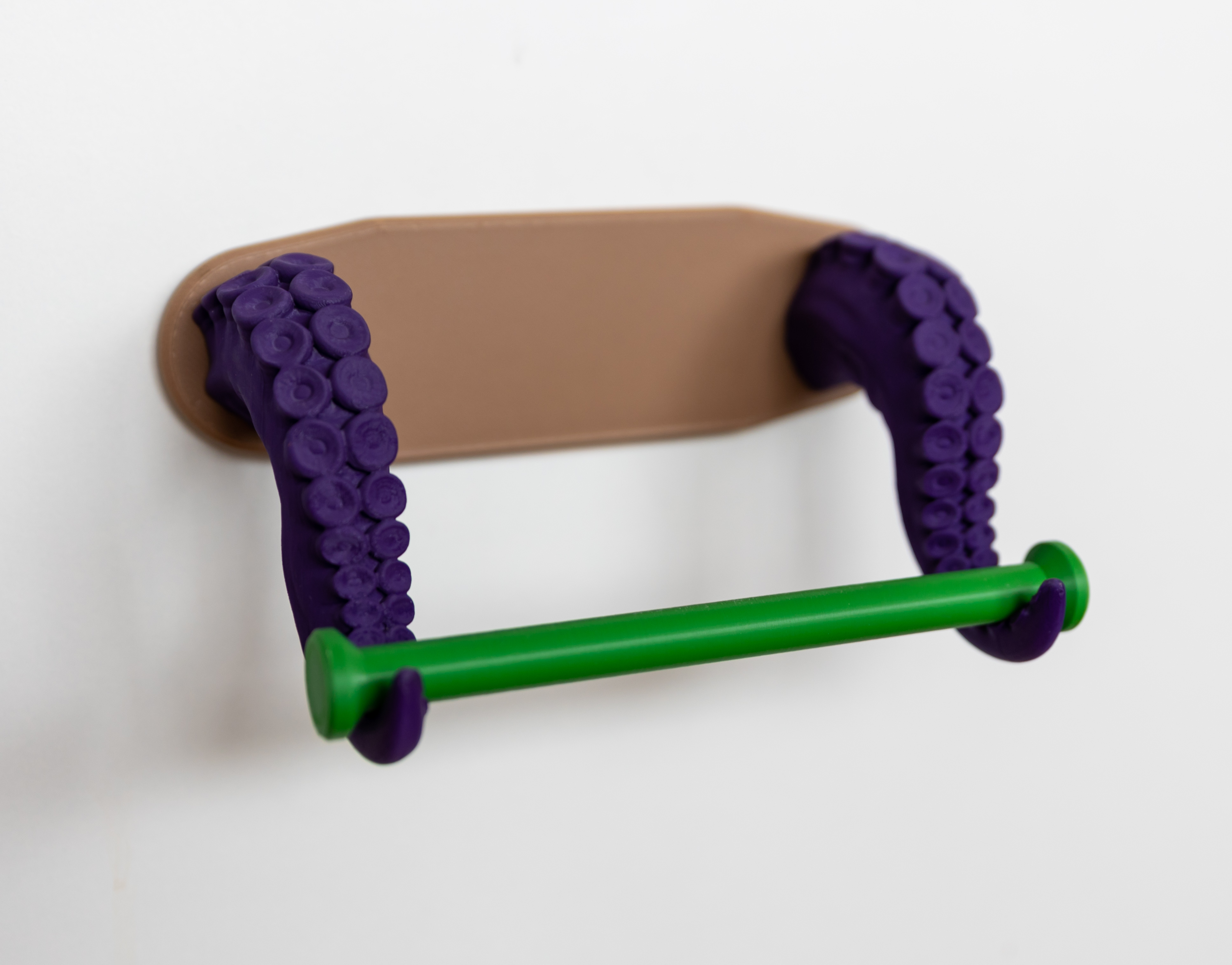 Cthulhu Tentacle toilet paper holder by Dodoka Download free STL