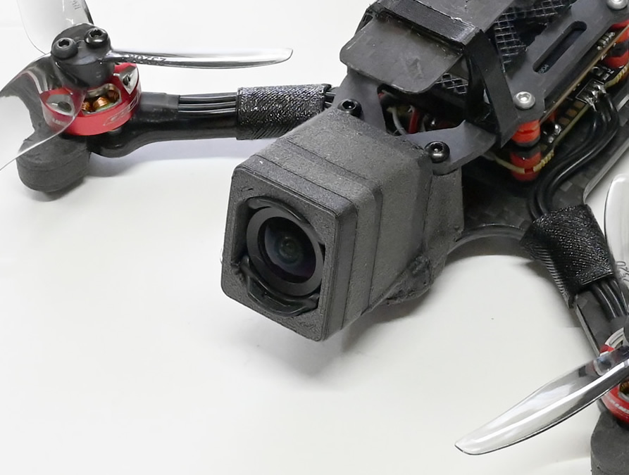 Kayoumini - Flywoo DJI O4 wide lens Cam holder 3D model