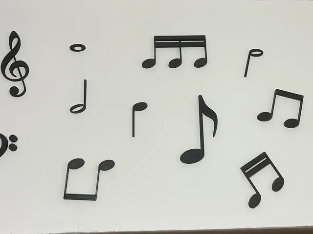 Semiquaver Note wall design