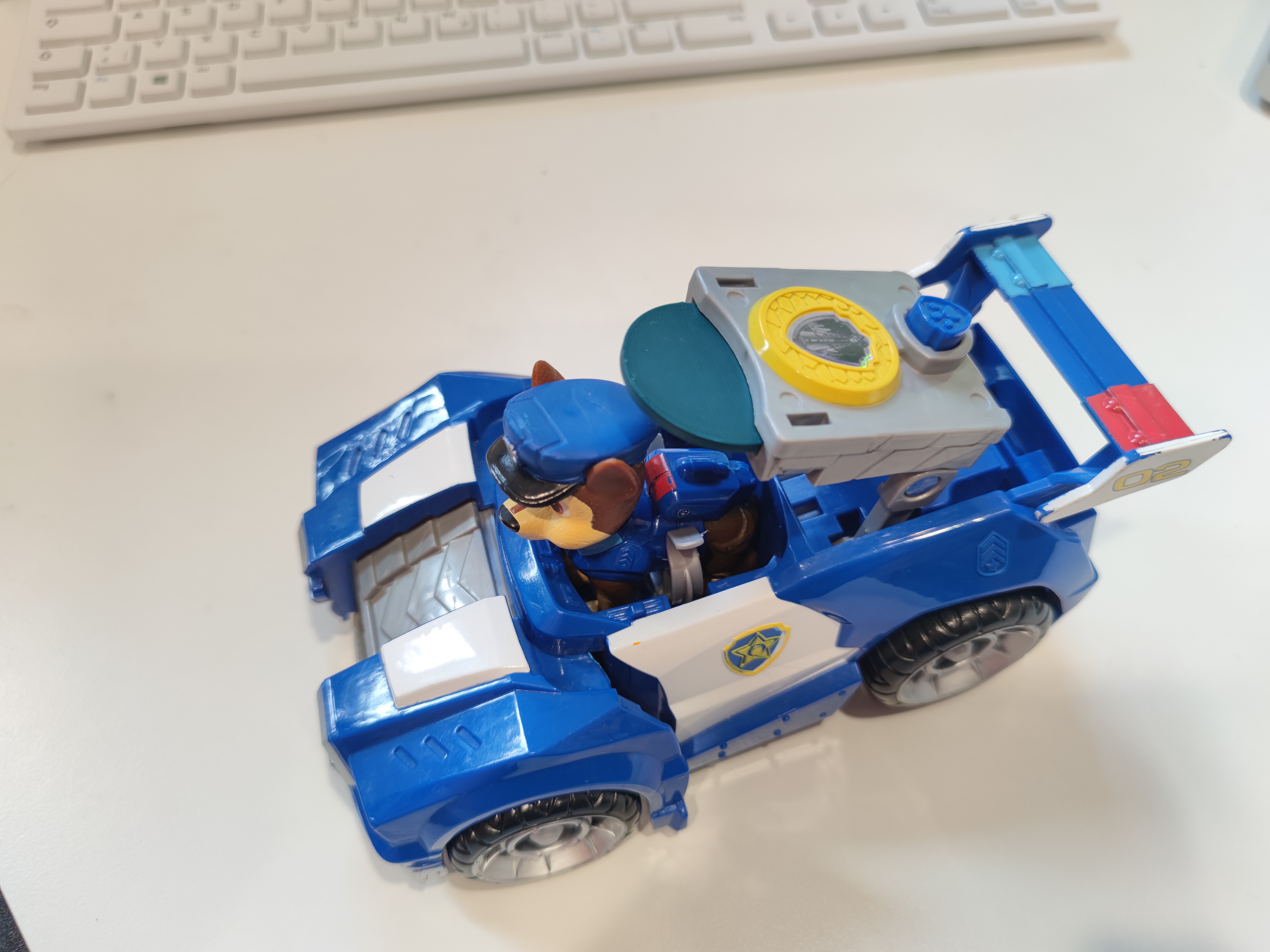 Paw Patrol Chase Auto Ersatz Chip - Car Chip