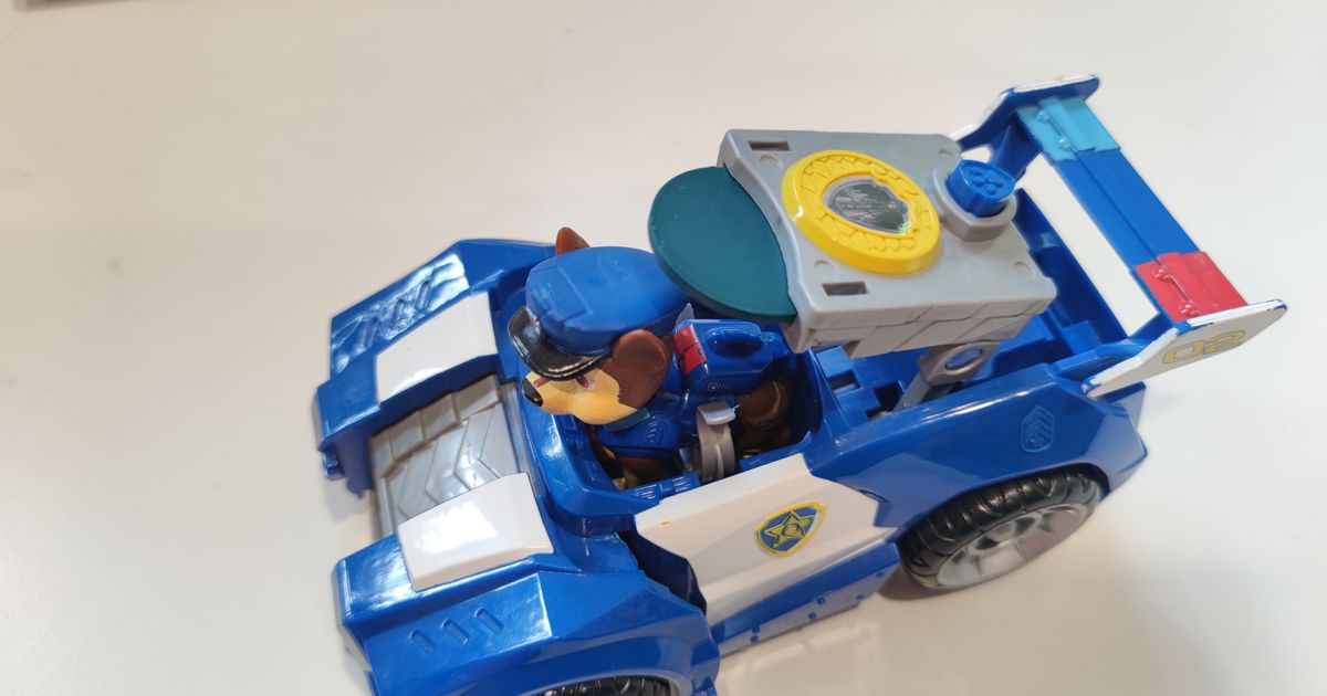 Paw Patrol Chase Auto Ersatz Chip - Car Chip by Andy D | Download free ...