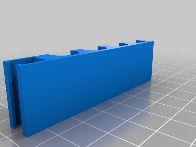 Clipon whiteboard pen holder by ScottE Download free STL model