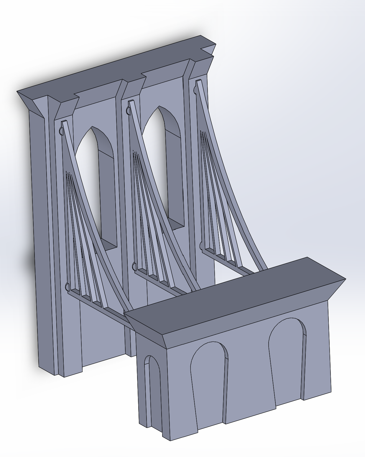 Brooklyn Bridge Bookend