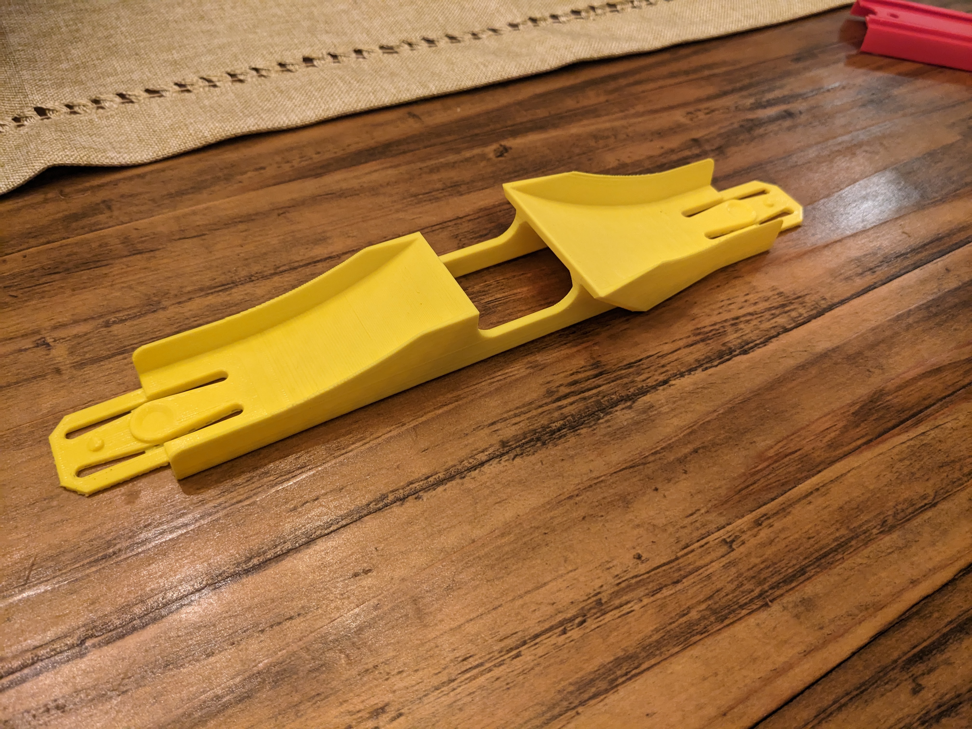 How Wheels ramp / jump and landing remix (fits on Ender 3 Pro print bed)