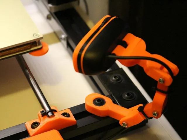 Logitech C270 arm base for 30x30 aluminum extruded profile
