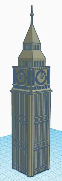 Miniatura 2 do modelo 3D Big Ben