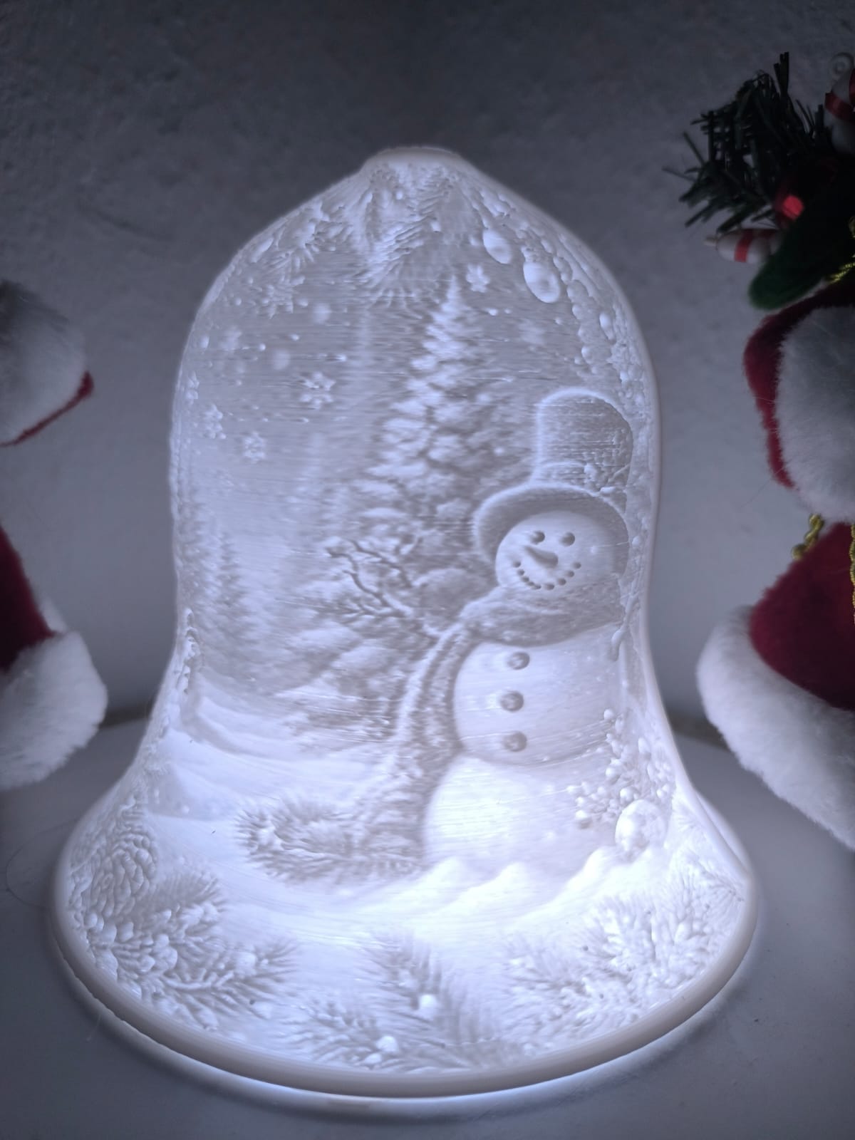Lithophane Schneemann