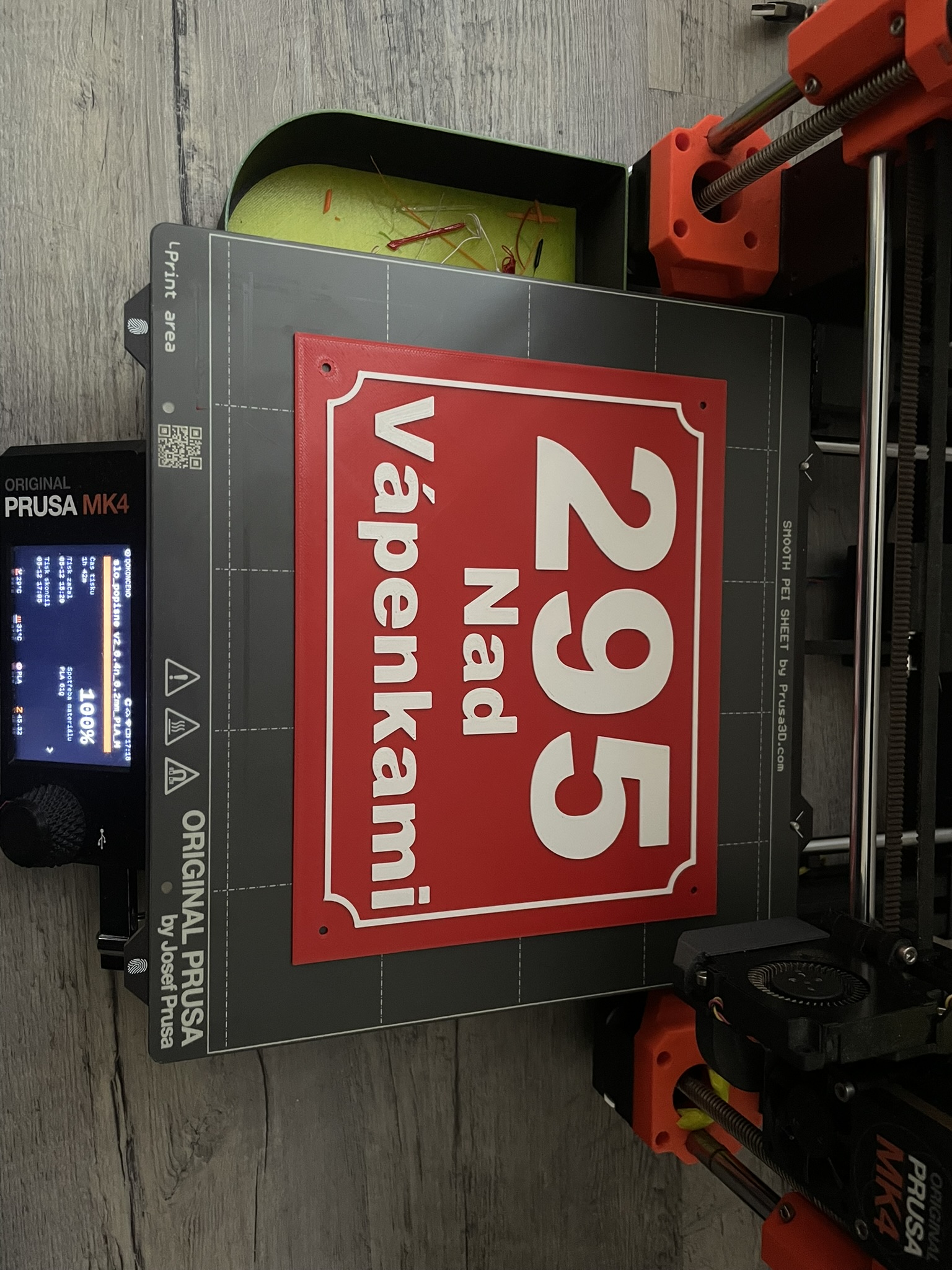 Číslo popisné vlastní text/ House number own text .f3d