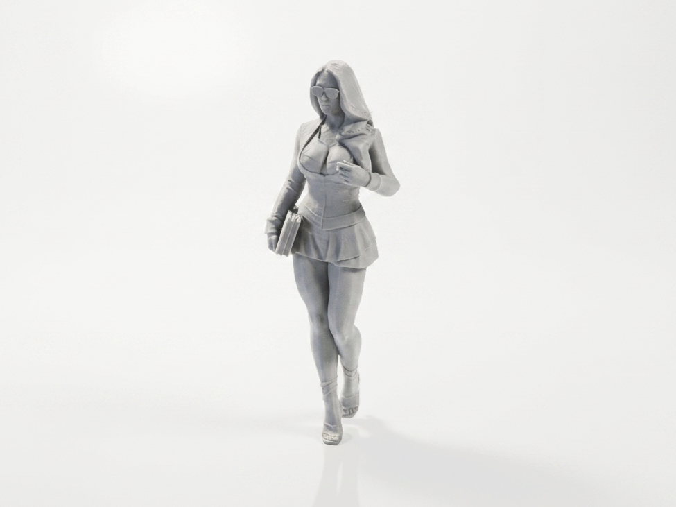 Professional Woman Figurine Female Figure 3D Printable