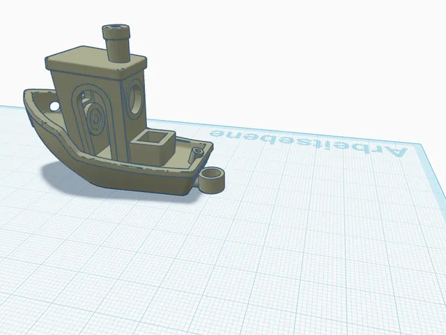 Benchy für Schlüsselanhänger