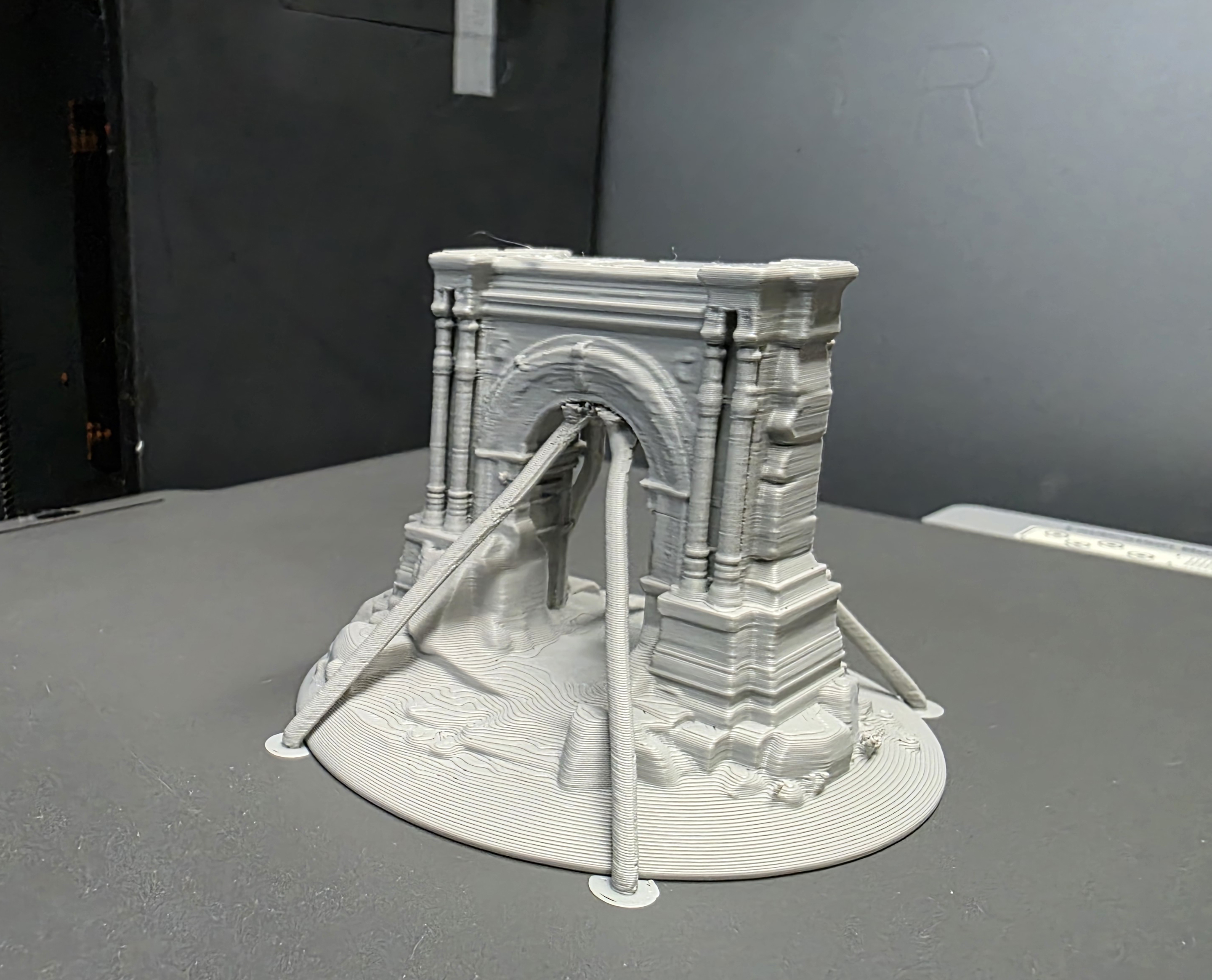 Miniatura 3 do modelo 3D Gothic Arch Miniature