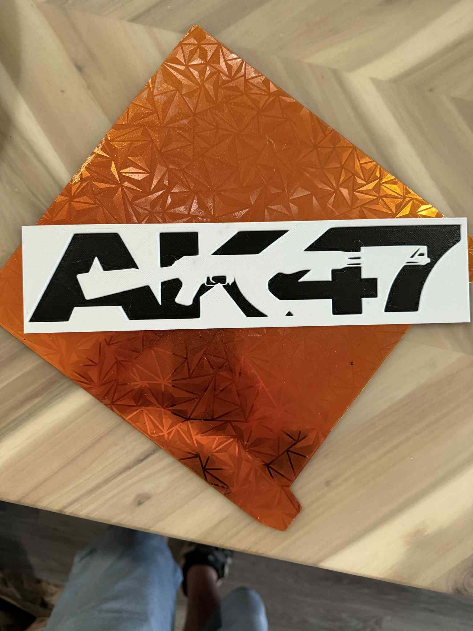 AK47 Sign