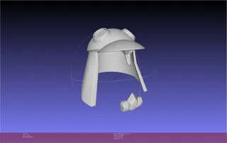 Transformers Blitzwing Helmet And Chin Guards