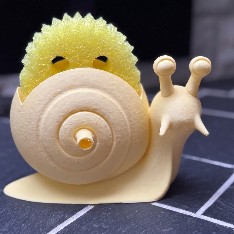 Shelly the Snail – Scrub Daddy Holder by 3D4pets | Download free STL ...