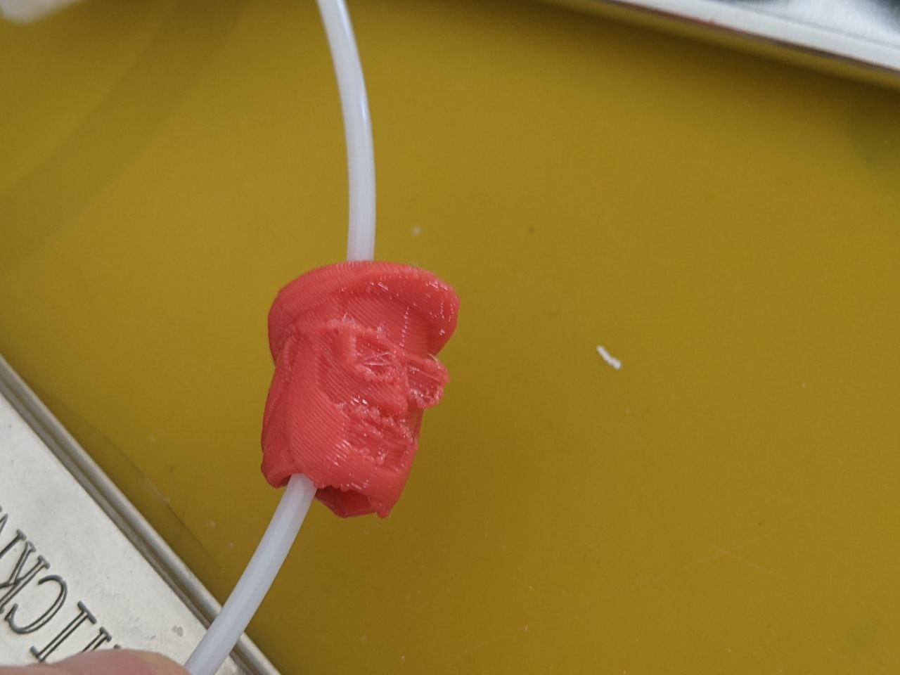 Josef Průša bead. Suitable for 5mm shoelaces.