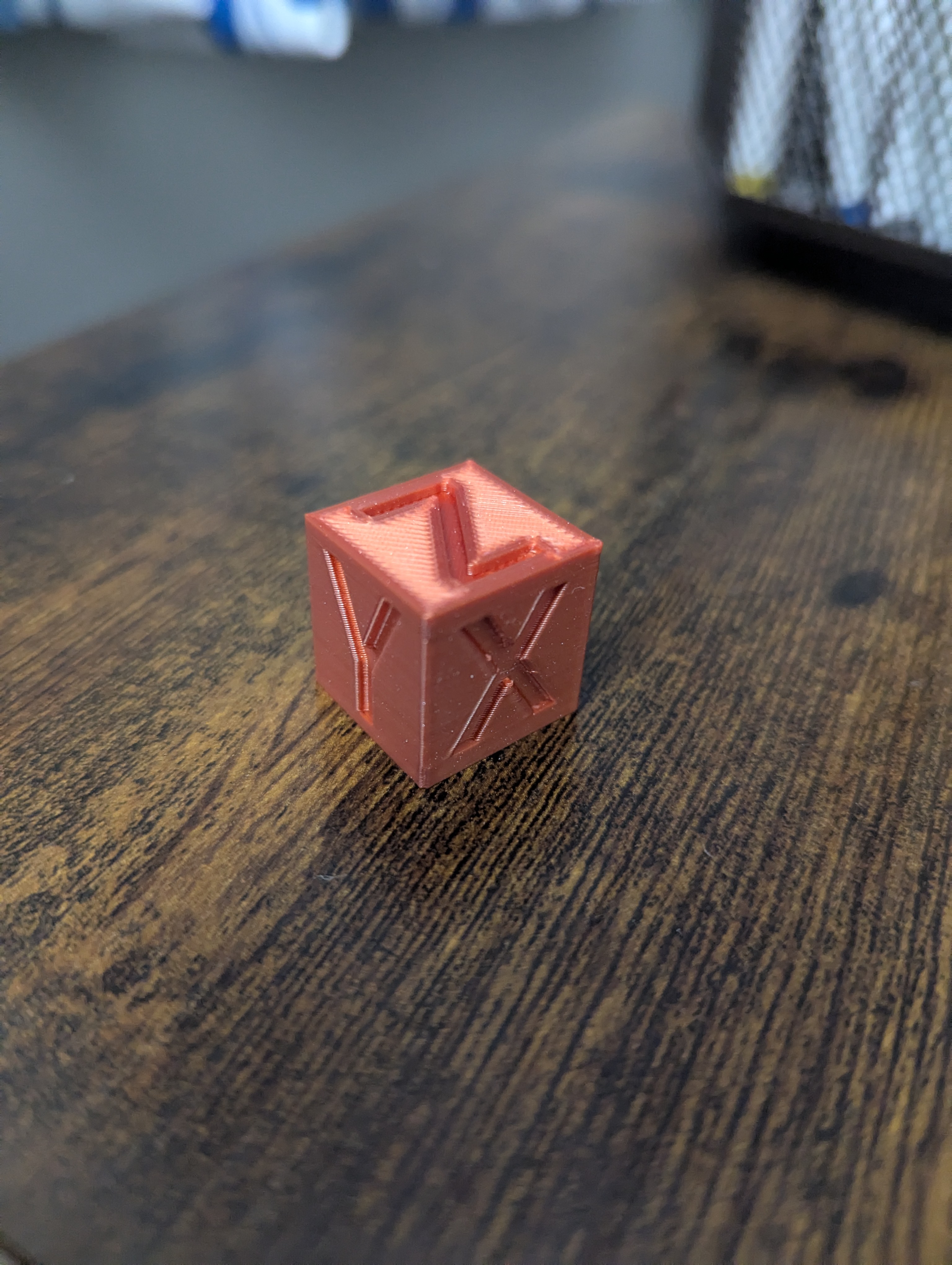 Simple Calibration Cube Test Model