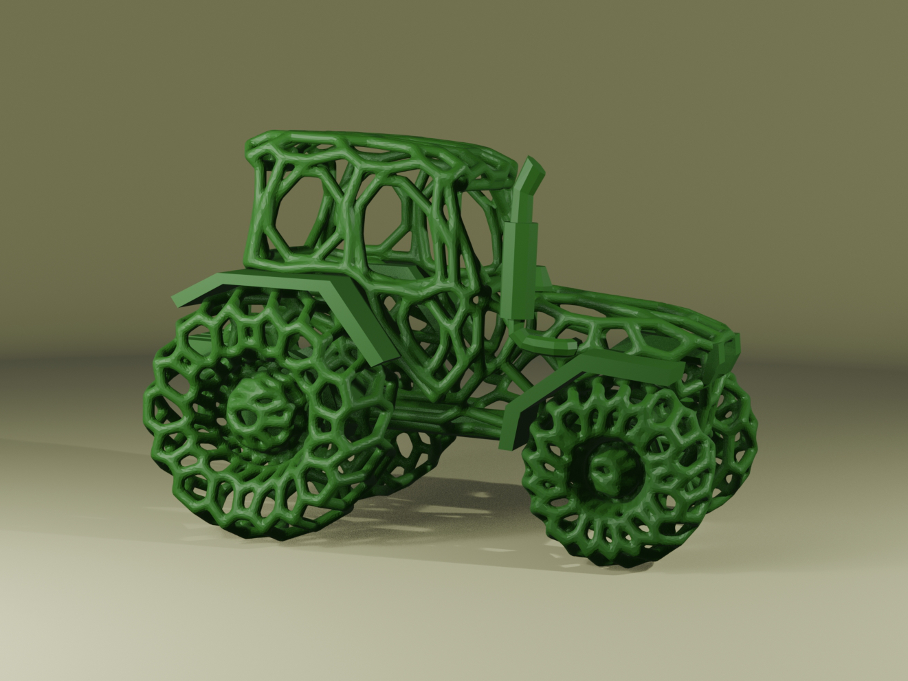 Tractor Voronoi
