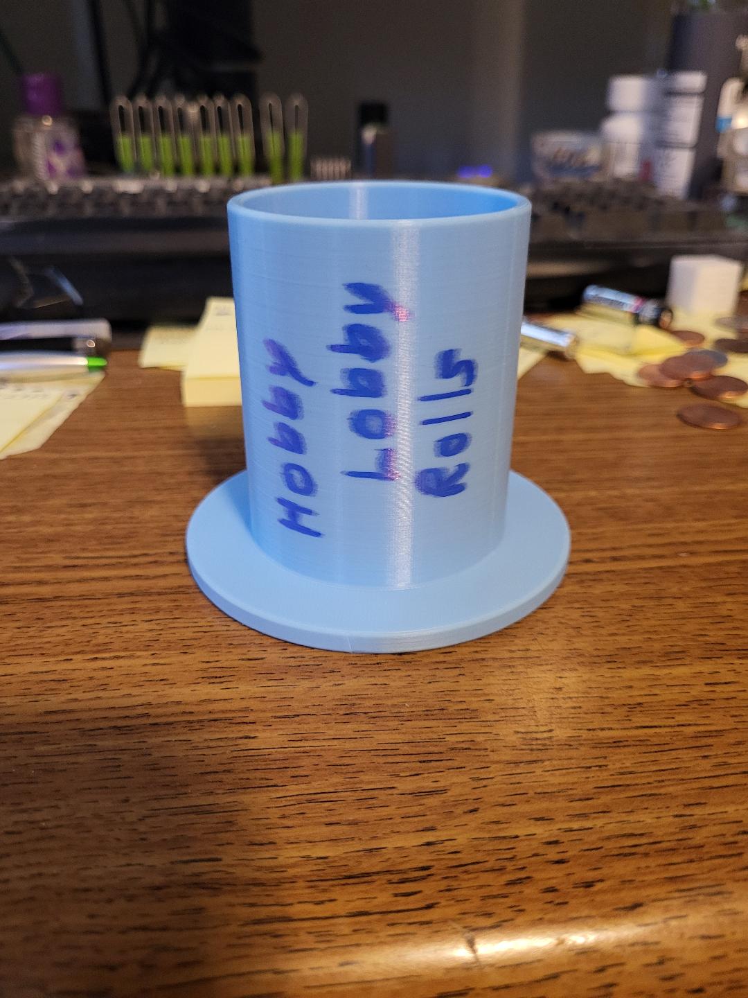 Spool center for Hobby Lobby 3d Filament For use on FlashForge AD5X