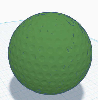 Unbalanced Golf Ball