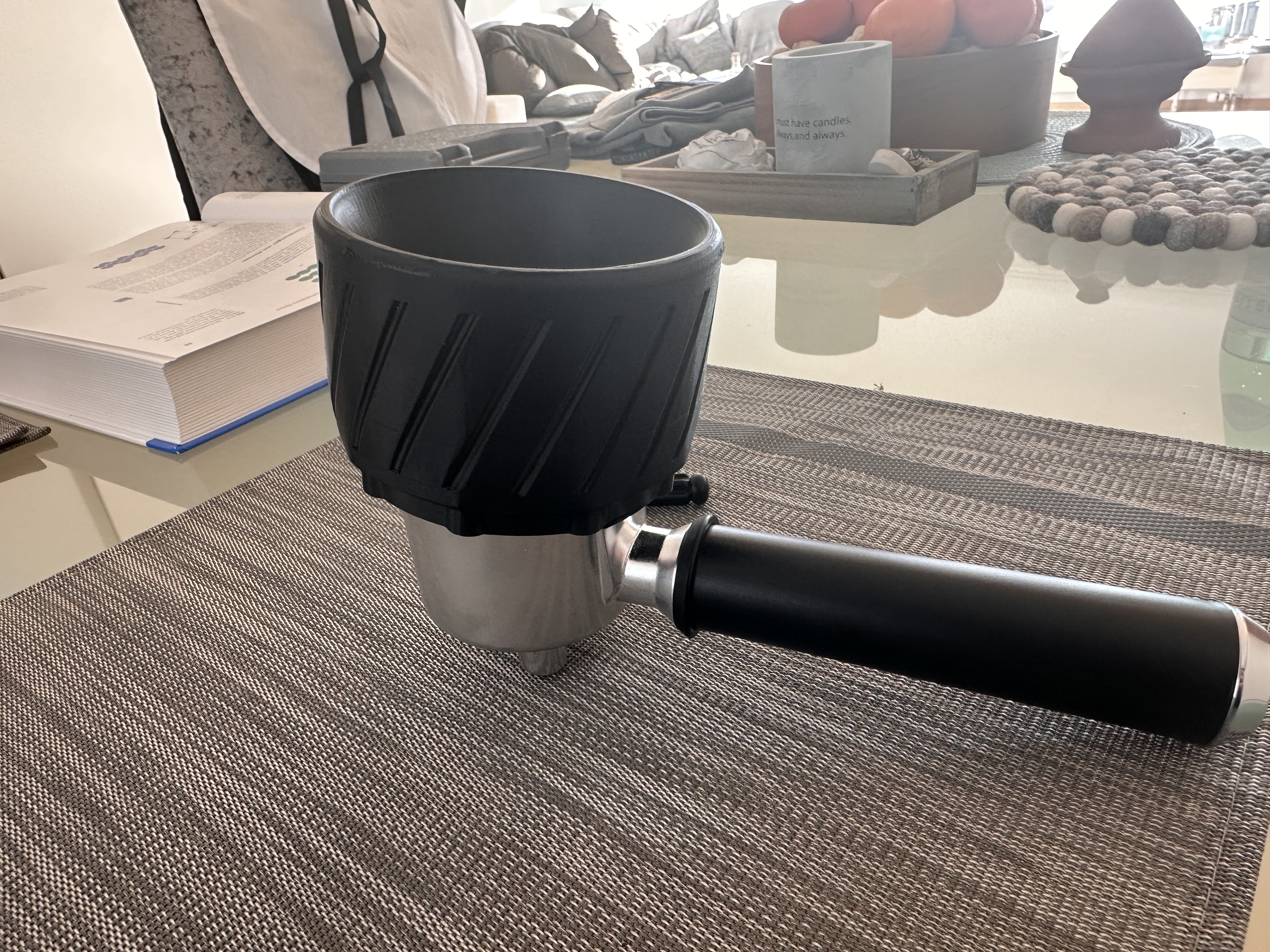 Coffee Grounds Funnel for Levelling Tamp Base [51mm Dedica Portafilter]