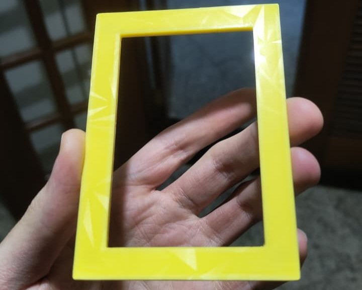 Polaroid Magnet Fridge Frame [6x3mm]