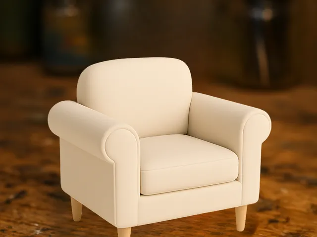 Mini Armchair Model – Modern Upholstered Chair