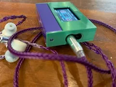 Echo Mini Cassette Case mod with hole for 4.4 jack