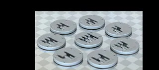 ETS2/ATS Custom Shift Plates for Thrustmaster TH8A