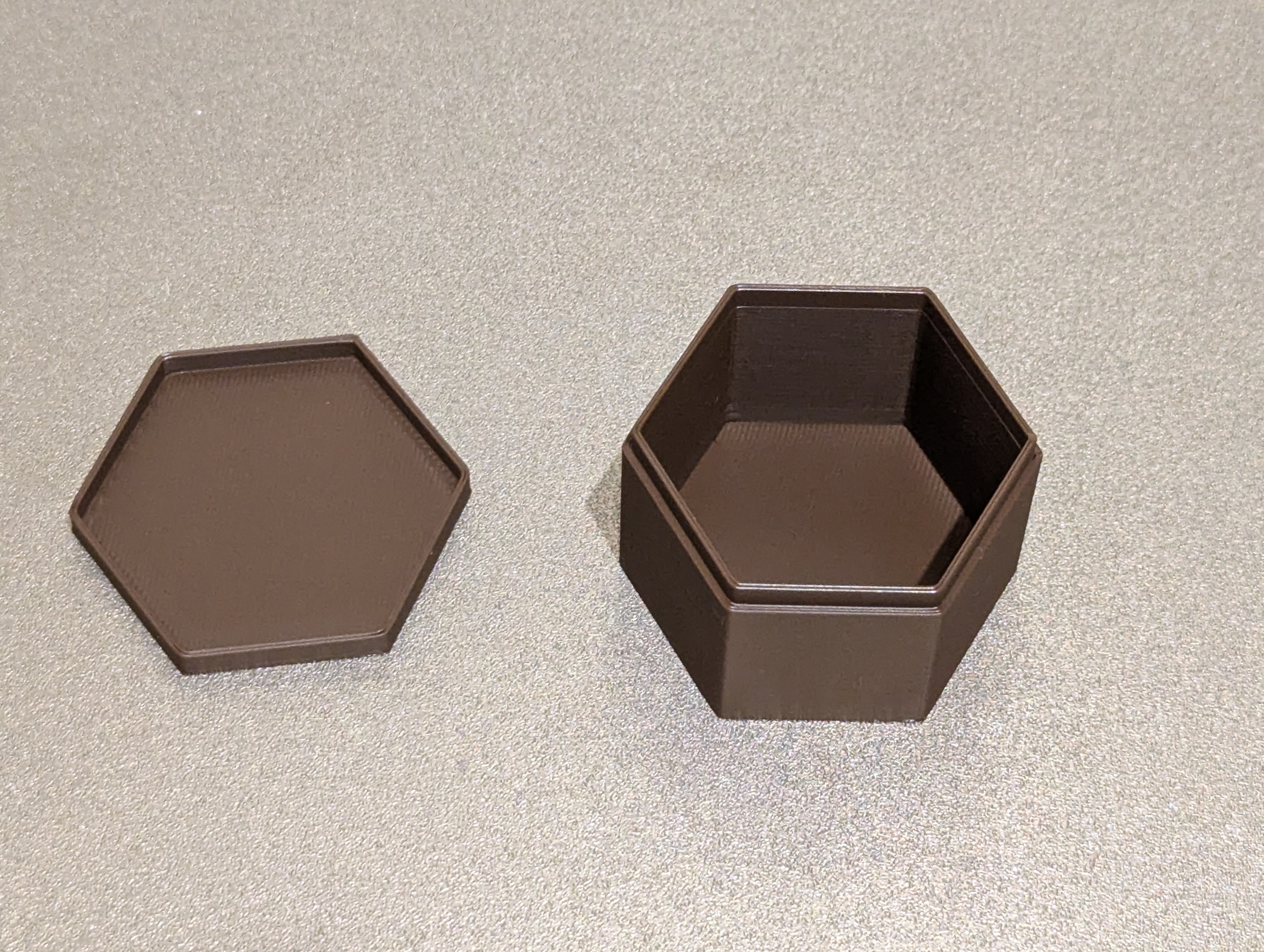 Miniatura 2 do modelo 3D Hex Boxes and Storage Case