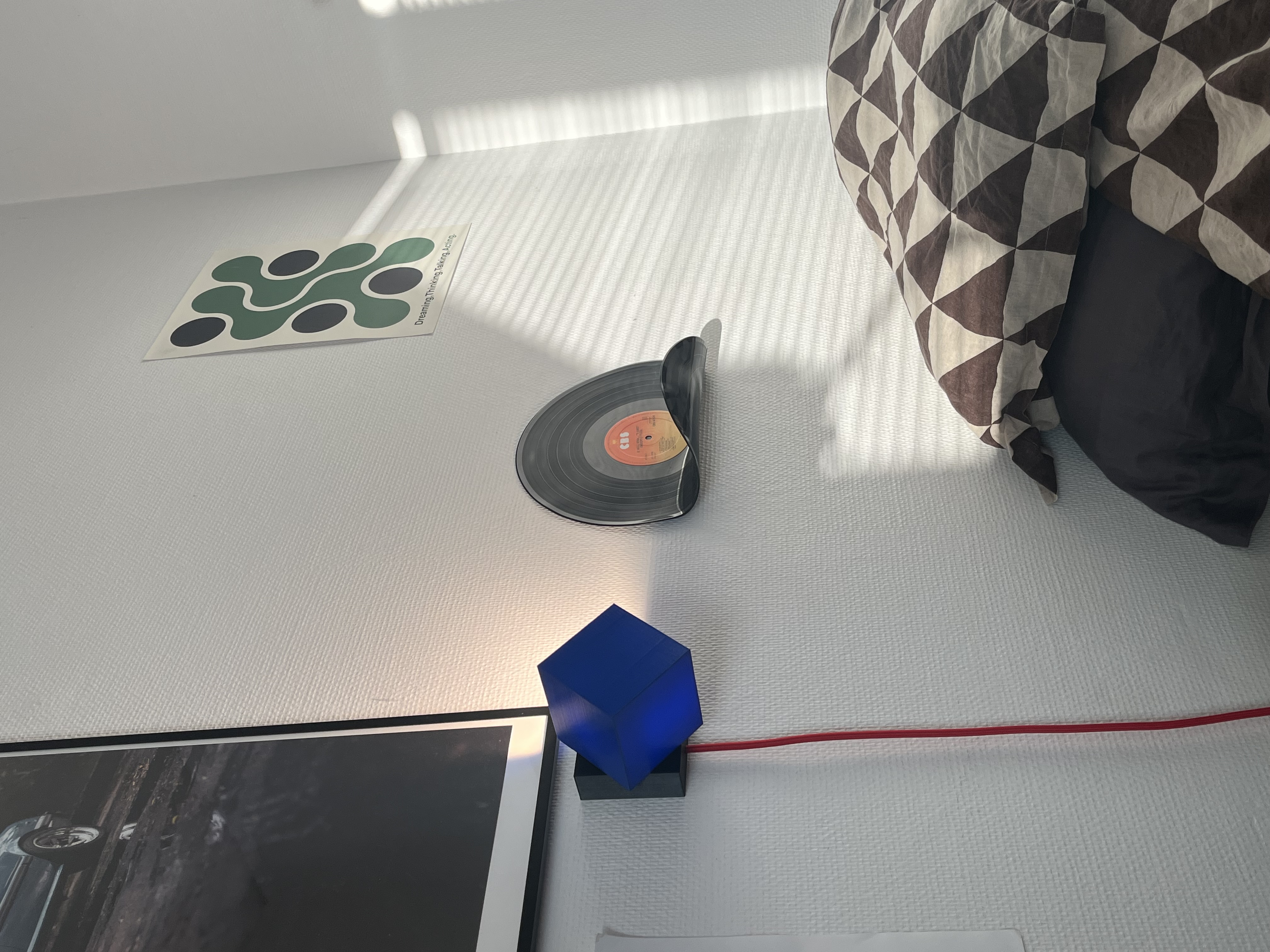 Rotating Cube Lamp