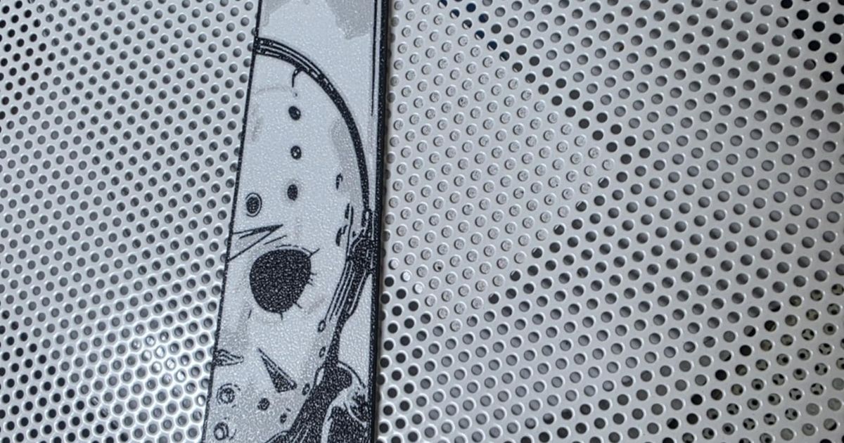 Jason＇s Machete Horror Graphic Display Piece by 3DToppers | Download ...