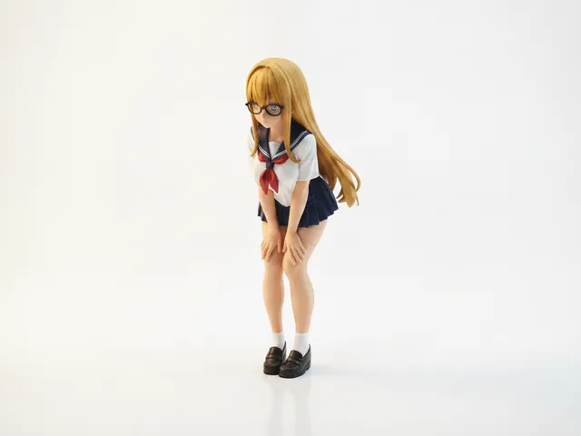 Anime Girl Figurine Female Character 3D Printable