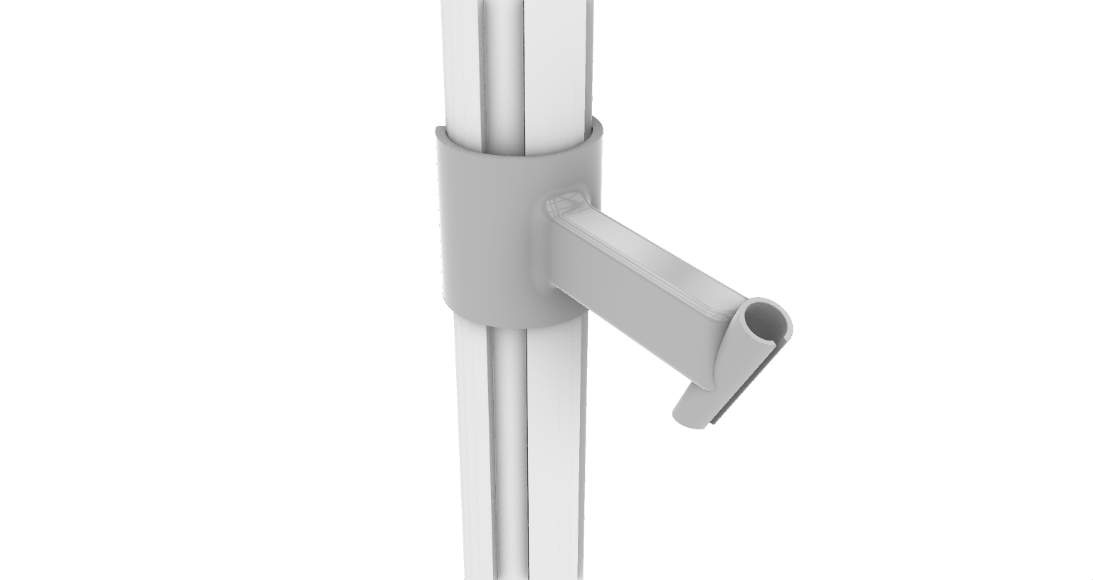 Microphone stand for pipe (diameter 28 mm) – Brüel & Kjær Array Microphone Type 4957