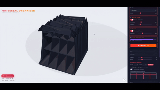 Simple Desk Organizer — No Supports — Bambu Lab P1S Tested [FREE]