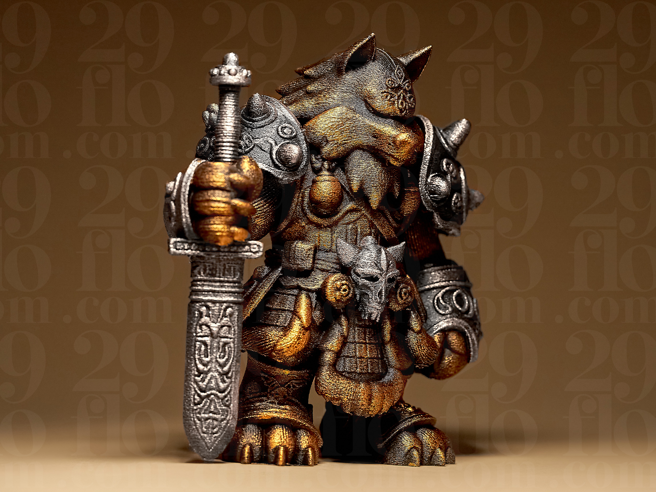 [2/4] Warrior Minis - WOLF