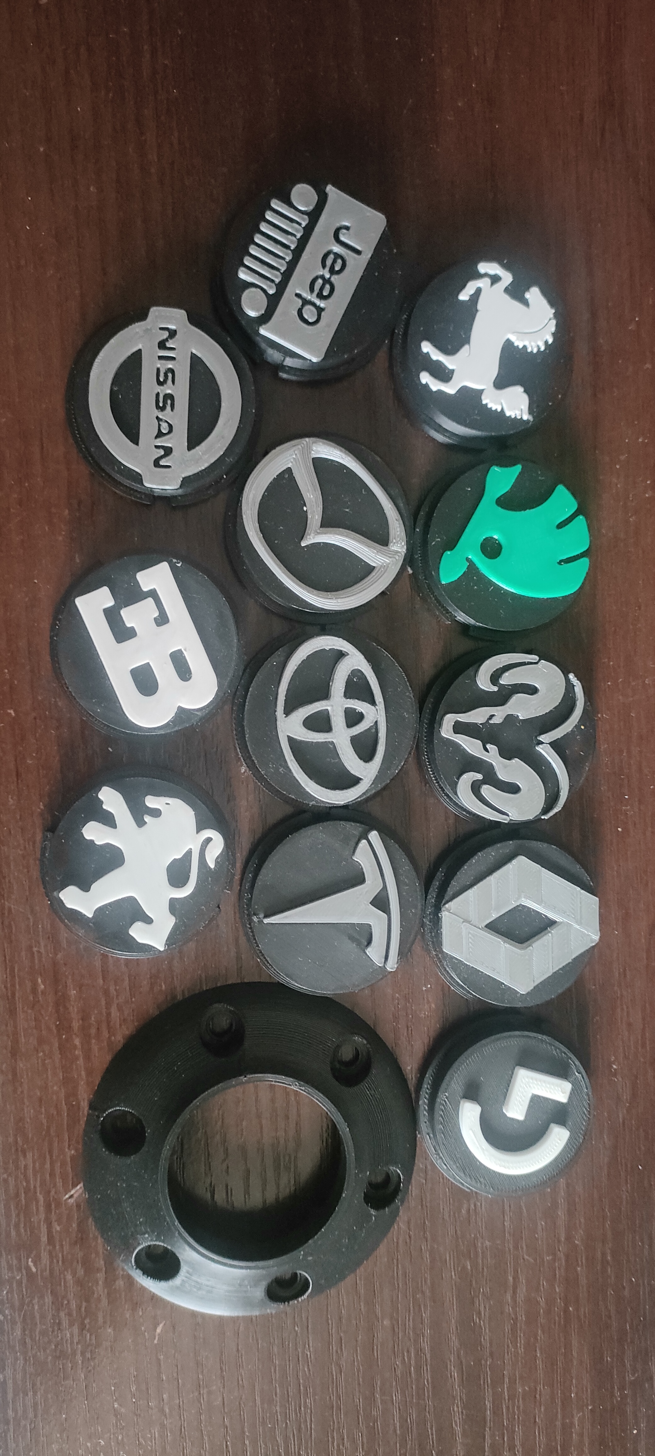Logitech G29/G920/G923 caps
