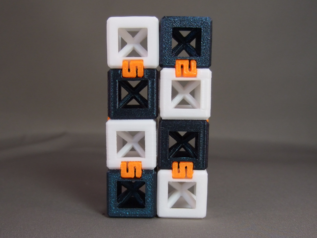 Miniatura 2 do modelo 3D Infinity Fidget Cube Full Wireframe