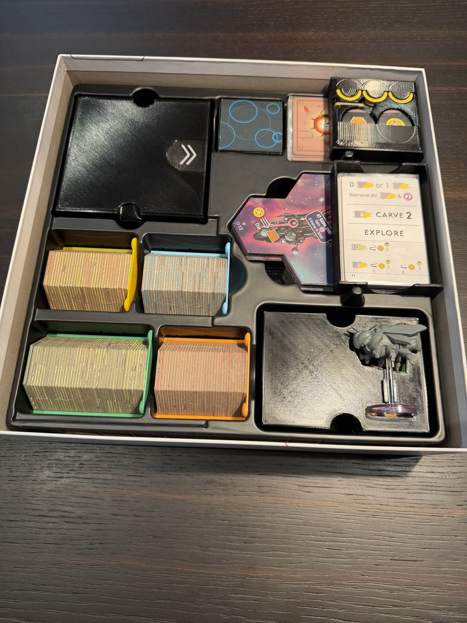 Apiary Game Worker, Resource and Tile Trays
